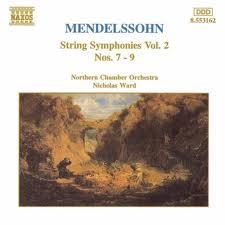 Mendelssohn String Symphonies Vol.2 CD 5 - Nicholas Ward - Northern Chamber Orchestra