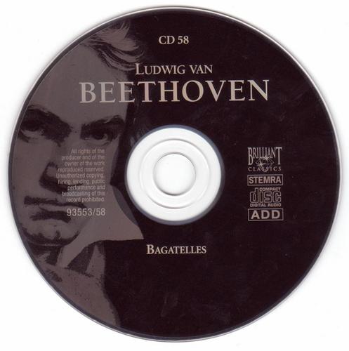 Ludwig Van Beethoven- Complete Works (CD58) - Various Artists