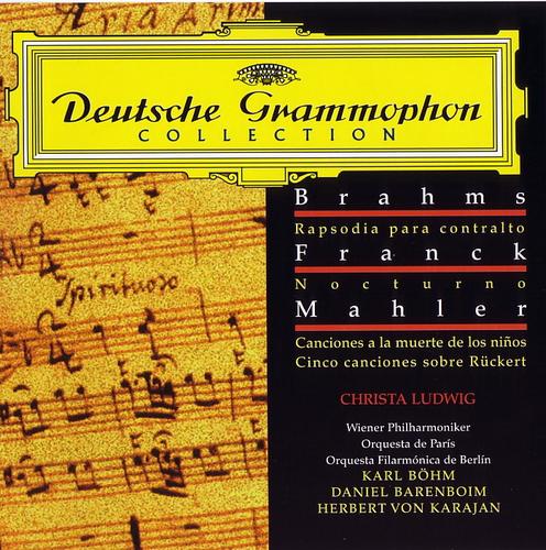 Brahms Franck Mahler Rhapshodies And Songs - Various Artists
