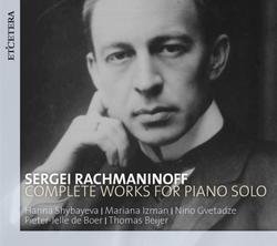 Sergei Rachmaninoff - Complete works For piano solo CD 4 - Pieter-Jelle de Boer