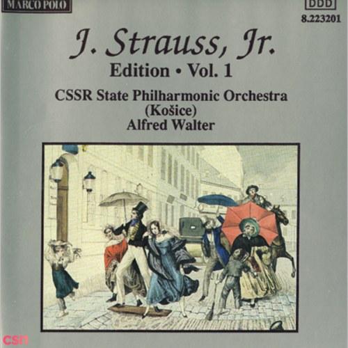 Johann Strauss II, The Complete Orchestral Edition (Vol. 1) - CSSR State Philharmonic Orchestra (Kosice) - Alfred Walter