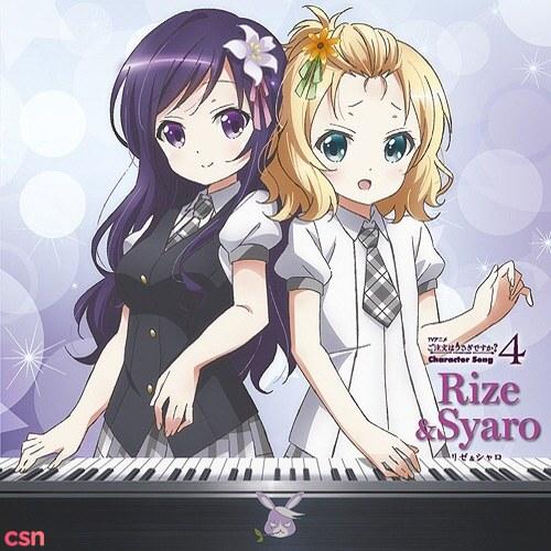 Gochuumon wa Usagi Desuka? Character Song 4 - Rize & Syaro - Rize (CV.Taneda Risa) - Sharo (CV.Uchida Maaya)
