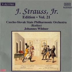 Johann Strauss II, The Complete Orchestral Edition (Vol. 21) - CSSR State Philharmonic Orchestra (Kosice) - Alfred Walter