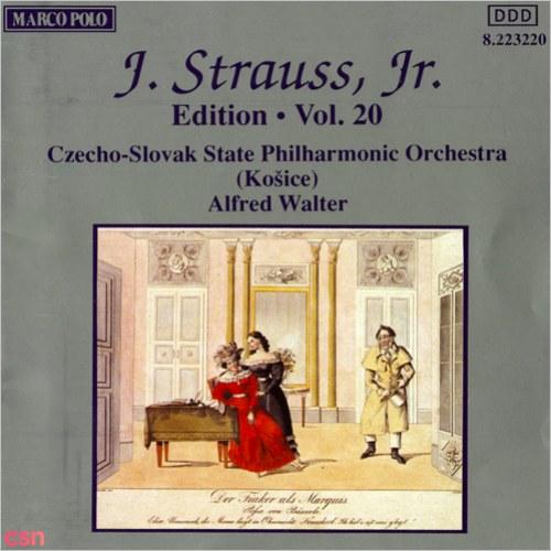 Johann Strauss II, The Complete Orchestral Edition (Vol. 20) - CSSR State Philharmonic Orchestra (Kosice) - Alfred Walter