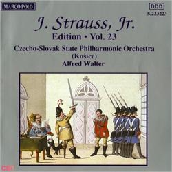 Johann Strauss II, The Complete Orchestral Edition (Vol. 23) - CSSR State Philharmonic Orchestra (Kosice) - Alfred Walter