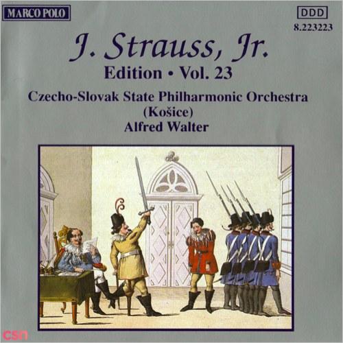 Johann Strauss II, The Complete Orchestral Edition (Vol. 23) - CSSR State Philharmonic Orchestra (Kosice) - Alfred Walter