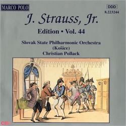 Johann Strauss II, The Complete Orchestral Edition (Vol. 44) - CSSR State Philharmonic Orchestra (Kosice) - Alfred Walter