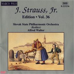 Johann Strauss II, The Complete Orchestral Edition (Vol. 36) - CSSR State Philharmonic Orchestra (Kosice) - Alfred Walter