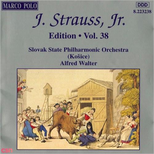 Johann Strauss II, The Complete Orchestral Edition (Vol. 38) - CSSR State Philharmonic Orchestra (Kosice) - Alfred Walter