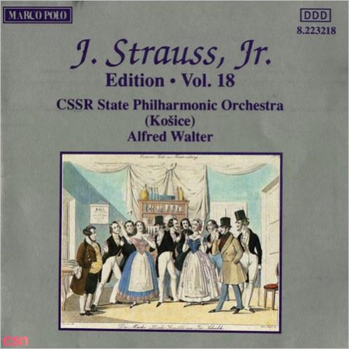 Johann Strauss II, The Complete Orchestral Edition (Vol. 18) - CSSR State Philharmonic Orchestra (Kosice) - Alfred Walter