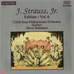 Johann Strauss II, The Complete Orchestral Edition (Vol. 6) - CSSR State Philharmonic Orchestra (Kosice) - Alfred Walter