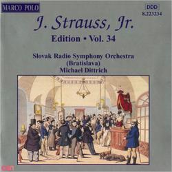 Johann Strauss II, The Complete Orchestral Edition (Vol. 34) - CSSR State Philharmonic Orchestra (Kosice) - Alfred Walter