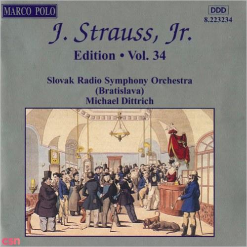 Johann Strauss II, The Complete Orchestral Edition (Vol. 34) - CSSR State Philharmonic Orchestra (Kosice) - Alfred Walter
