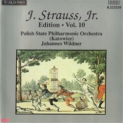 Johann Strauss II, The Complete Orchestral Edition (Vol. 10) - CSSR State Philharmonic Orchestra (Kosice) - Alfred Walter