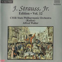 Johann Strauss II, The Complete Orchestral Edition (Vol. 12) - CSSR State Philharmonic Orchestra (Kosice) - Alfred Walter