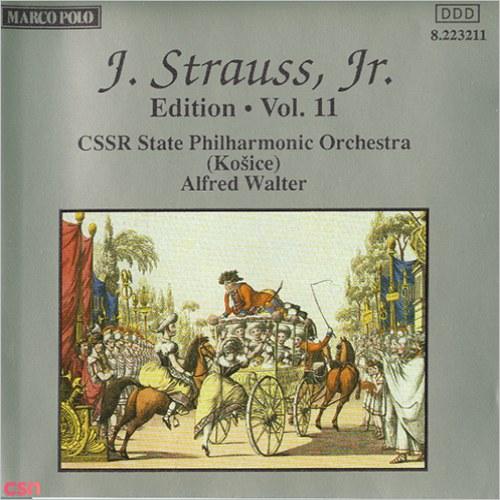Johann Strauss II, The Complete Orchestral Edition (Vol. 11) - CSSR State Philharmonic Orchestra (Kosice) - Alfred Walter