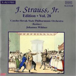 Johann Strauss II, The Complete Orchestral Edition (Vol. 28) - CSSR State Philharmonic Orchestra (Kosice) - Alfred Walter