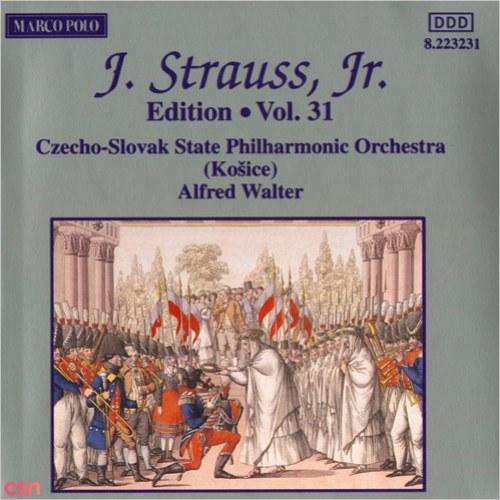 Johann Strauss II, The Complete Orchestral Edition (Vol. 31) - CSSR State Philharmonic Orchestra (Kosice) - Alfred Walter