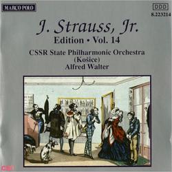Johann Strauss II, The Complete Orchestral Edition (Vol. 14) - CSSR State Philharmonic Orchestra (Kosice) - Alfred Walter