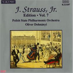 Johann Strauss II, The Complete Orchestral Edition (Vol. 7) - CSSR State Philharmonic Orchestra (Kosice) - Alfred Walter