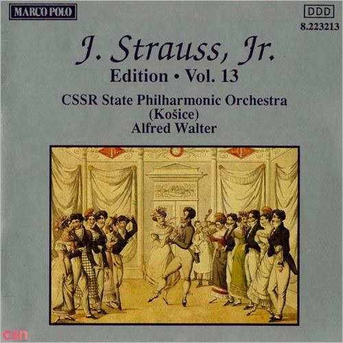 Johann Strauss II, The Complete Orchestral Edition (Vol. 13) - CSSR State Philharmonic Orchestra (Kosice) - Alfred Walter