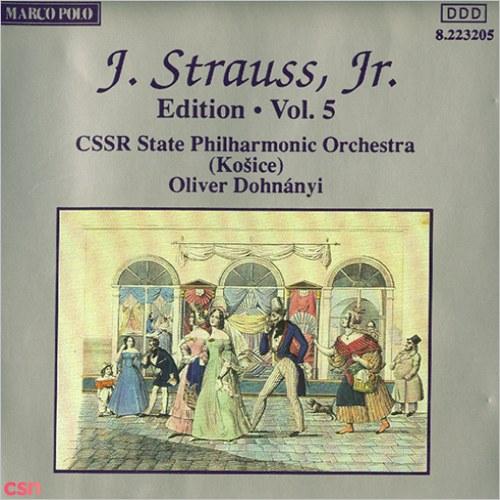 Johann Strauss II, The Complete Orchestral Edition (Vol. 5) - CSSR State Philharmonic Orchestra (Kosice) - Alfred Walter