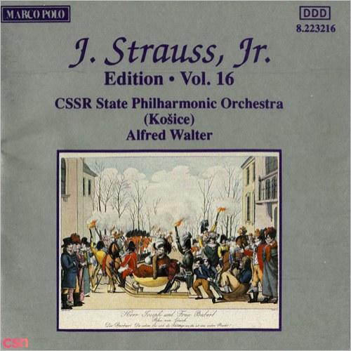 Johann Strauss II, The Complete Orchestral Edition (Vol. 16) - CSSR State Philharmonic Orchestra (Kosice) - Alfred Walter