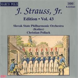 Johann Strauss II, The Complete Orchestral Edition (Vol. 43) - CSSR State Philharmonic Orchestra (Kosice) - Alfred Walter