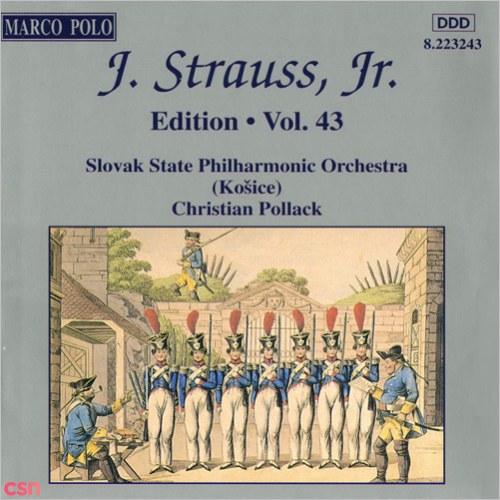 Johann Strauss II, The Complete Orchestral Edition (Vol. 43) - CSSR State Philharmonic Orchestra (Kosice) - Alfred Walter
