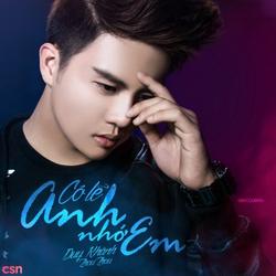 Có Lẽ Anh Nhớ Em - Duy Khánh Zhou Zhou