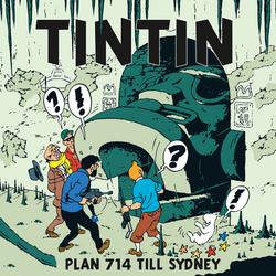 Plan 714 till Sydney - Tintin