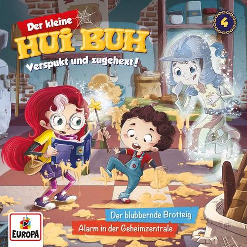 004/Der blubbernde Brotteig/Alarm in der Geheimzentrale - Der kleine Hui Buh