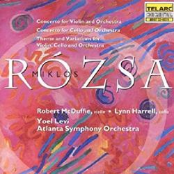 Rozsa, Miklos - Violin & Cello Concertos - Yoel Levi -  Atlanta Symphony Orchestra